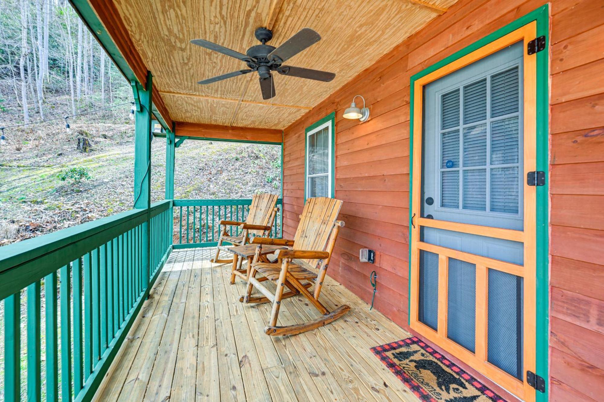 Smoky Mountain Cabin With Camping Area And Fire Pit! Whittier 外观 照片