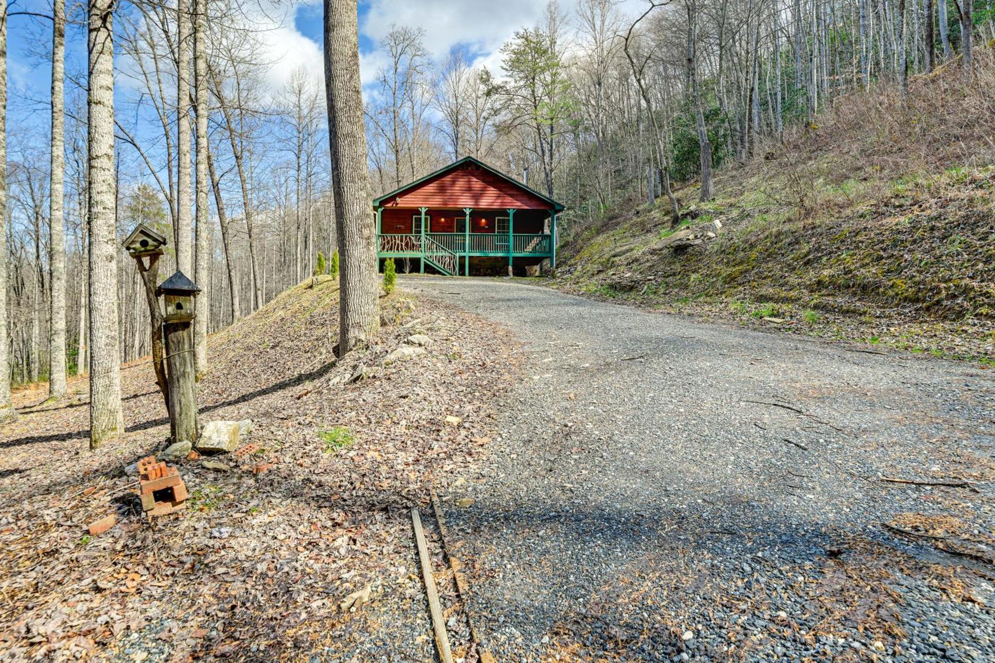 Smoky Mountain Cabin With Camping Area And Fire Pit! Whittier 外观 照片