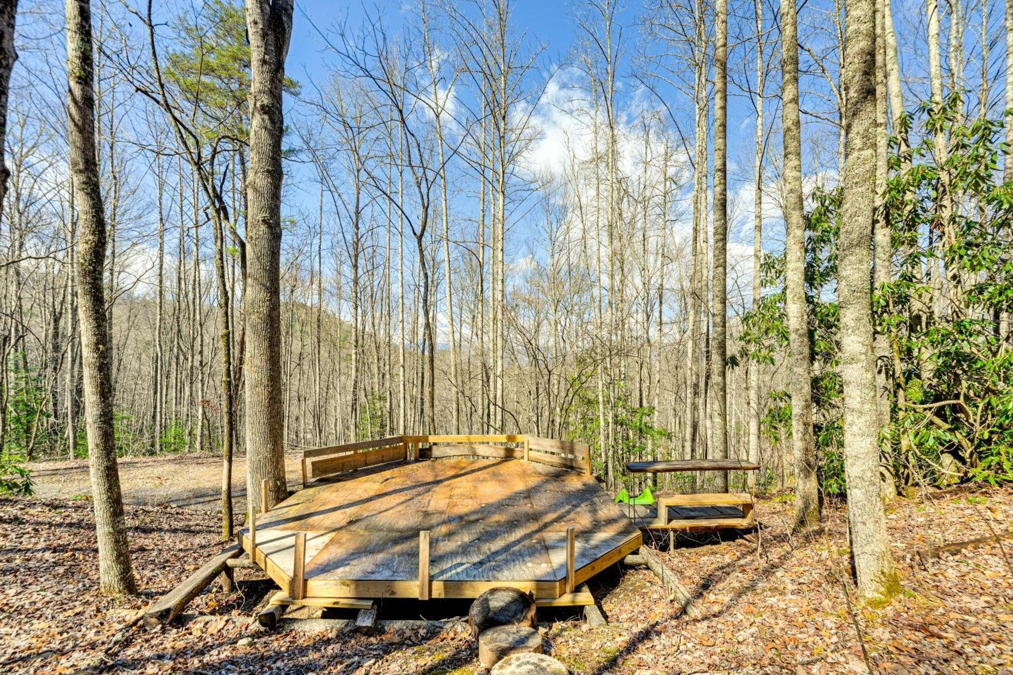 Smoky Mountain Cabin With Camping Area And Fire Pit! Whittier 外观 照片